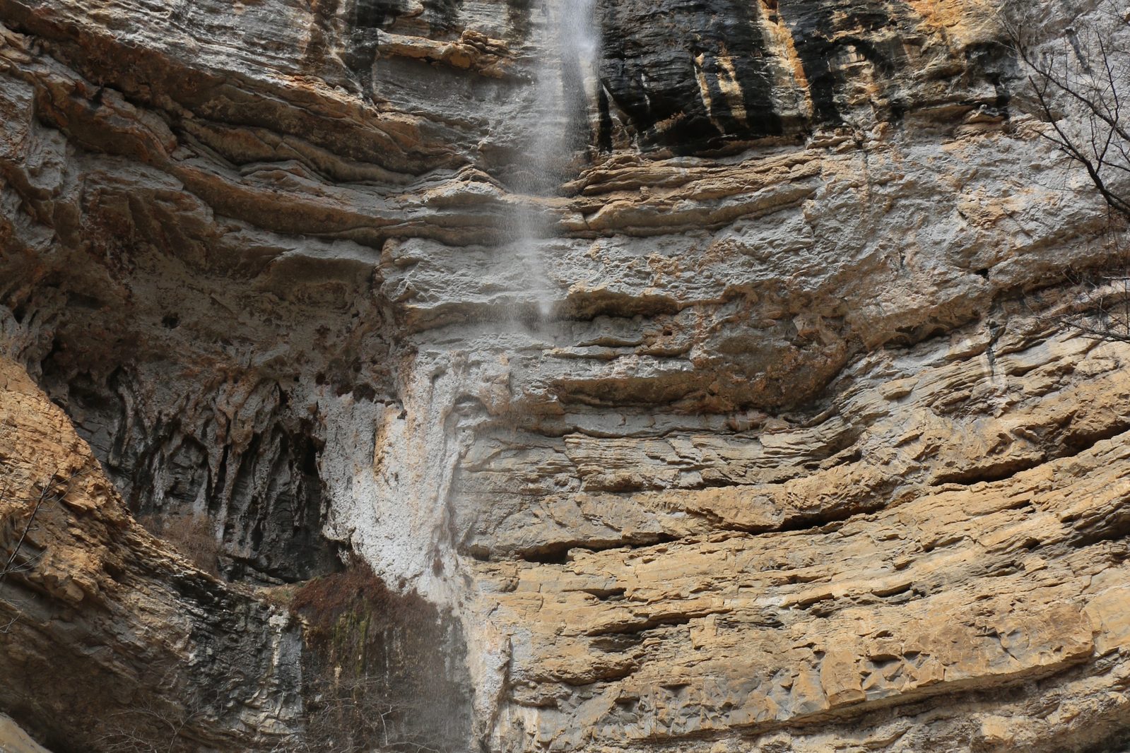 Hemmed-in Hollow Falls in the Ponca Wilderness — the tallest waterfall between the Rockies and Appalachians